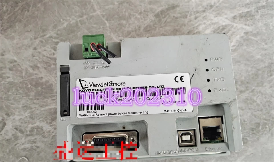 1PC USED Koyo touch screen EA7E-TW4CL-CW+12X25B010  #YY - Image 2 of 2