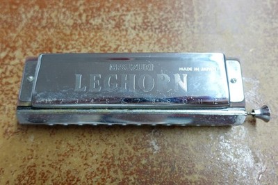 Suzuki SC-48 Leghorn Harmonica 12 Hole Chrome with Case Made in