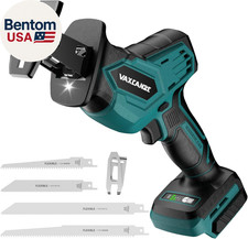 Cordless Reciprocating Saw for Makita 18V Battery, 3 Variable Speed 0-3500 Brush
