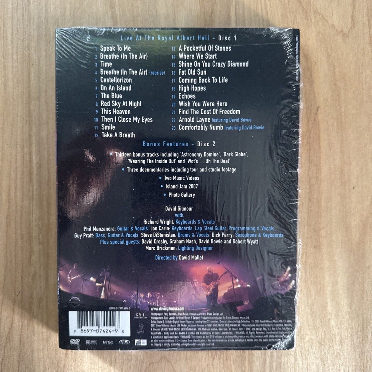 DAVID GILMOUR REMEMBER THAT NIGHT: LIVE AT THE ROYAL ALBERT HALL