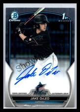 2023 Bowman Draft #CDA-JD Jake DeLeo Chrome Prospect Autographs