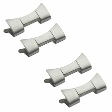 4 END PIECE LINK FOR VINTAGE 585 ROLEX WATCH 20MM OYSTER WATCH BAND 93150 MATTE