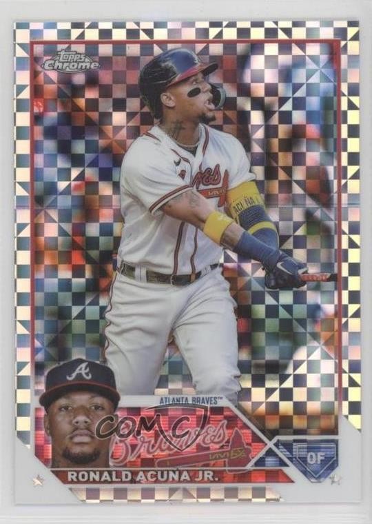 2023 Topps Chrome X-Fractor Ronald Acuna Jr Ronald Acuña Jr #39 1cb6