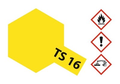 Tamiya Acryl Sprühfarbe TS-16 Gelb glänzend 100ml - 85016
