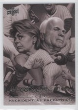 2008 Upper Deck John McCain Hillary Clinton #PP-13A 0f8