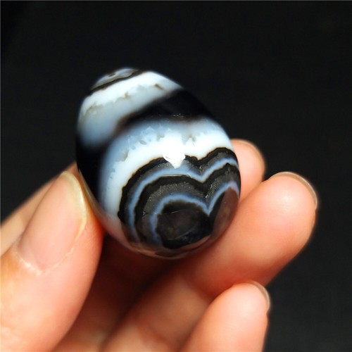 TOP 20G Natural Gobi Agate Eye Agate Egg Crystal Stone Madagascar Healing Z196 - Picture 9 of 18