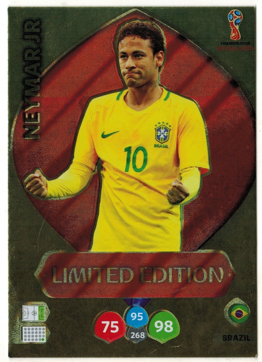 ブラジル代表 ネイマールJr スペシャルエディション 2018 Panini Adrenalyn XL Fifa World Cup - Limited Edition Neymar