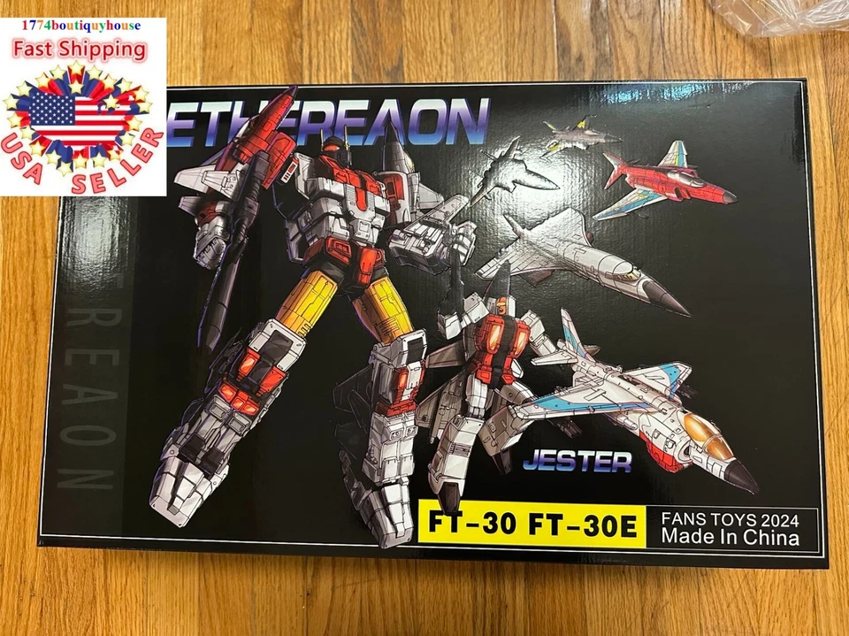 NEW FansToys FT-30E Jester w/Combiner Parts Transformer G1 Slingshot MISB USA - Image 2 of 4