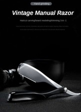 Afeitadora De Barbero Maquina De Afeitar para Remover Cabello Barba Hombre NUEVO