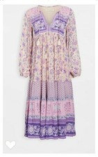 Nwt Spell & The Gypsy Collective Portobello Road Boho Dress Gown Maxi Size XS