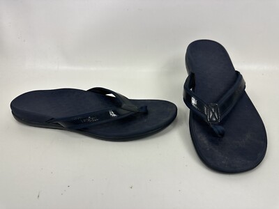 Vionic Tide II Blue Toe Post Sandal Flip Flop Women's Size 12