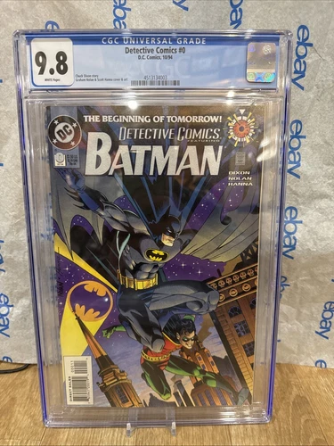 Detective Comics #0 Batman DC (Vol 1 1937)l Scott Hanna Cgc  Grade 9.8
