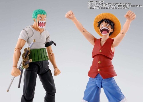 Bandai S.H.Figuarts SHF One Piece Roronoa Zoro Romance Dawn - Foto 7 di 7