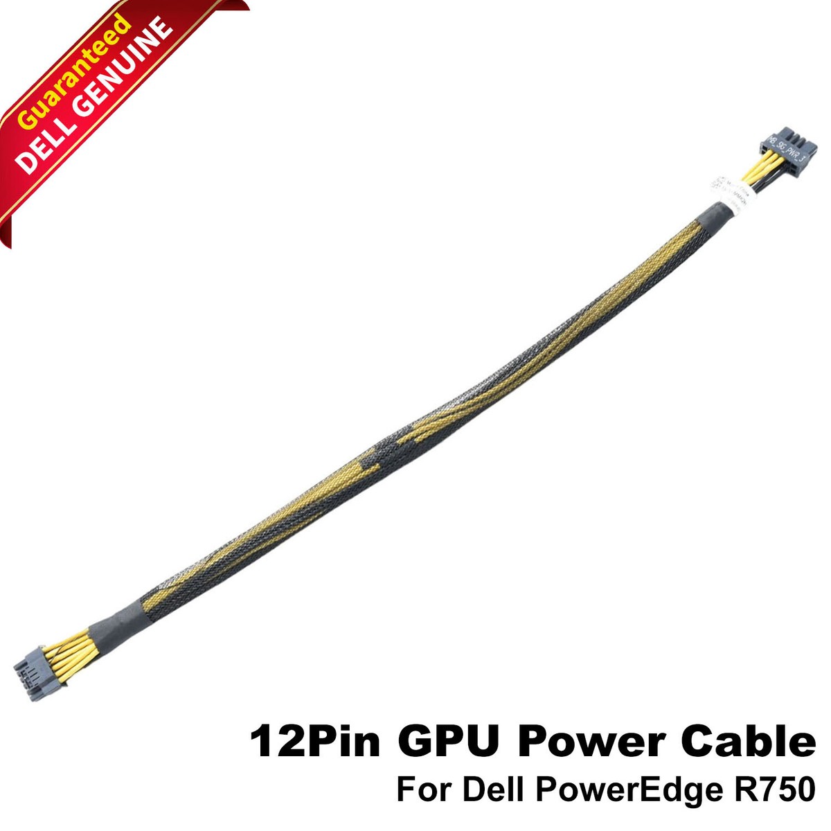 Dell PowerEdge R750 12Pin Power Cable for NVIDIA H100 GPU Slot 7