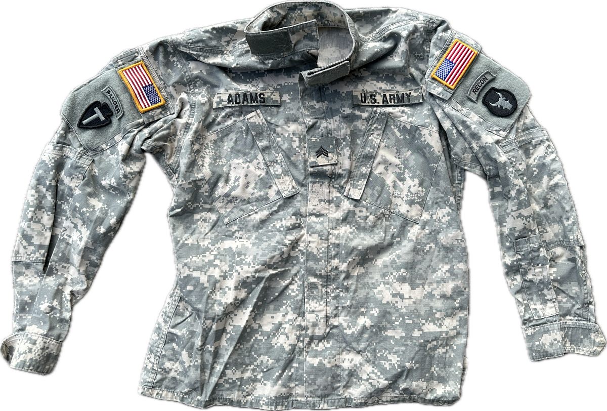 Camouflage Army Jacke Mit Patches Army Jacke Camouflage Jacke