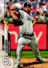 2020 Topps Series 1 #257 Joey Lucchesi    San Diego Padres