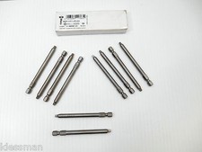 Lot of 10 Wera 05060303001 868/4 V ¼  Square...