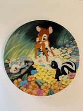 BAMBI COLLECTORS PLATE "BAMBI'S NEW FRIENDS" BY KNOWLES