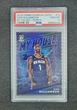 PSA 10 Zion Williamson Optic My House Purple