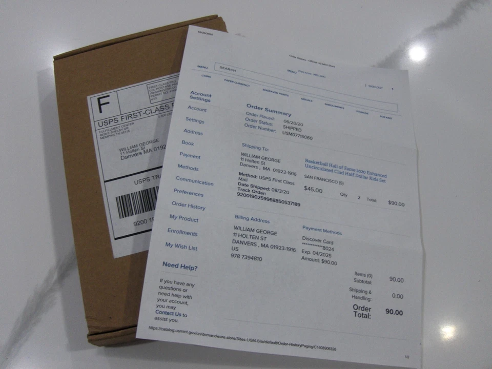 TWO (2) 2020 Basketball Hall of Fame Enhanced Unc Half Kids Set 20CH *Sealed Box - Image 2 of 4