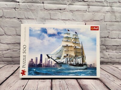 Trefl Ship Puzzle 500 Pieces NIB Made in Poland
