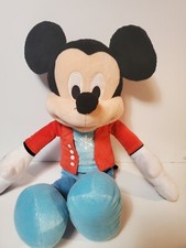 Disney Mickey Mouse Plush Snowflake Winter 21" Stuffed Doll