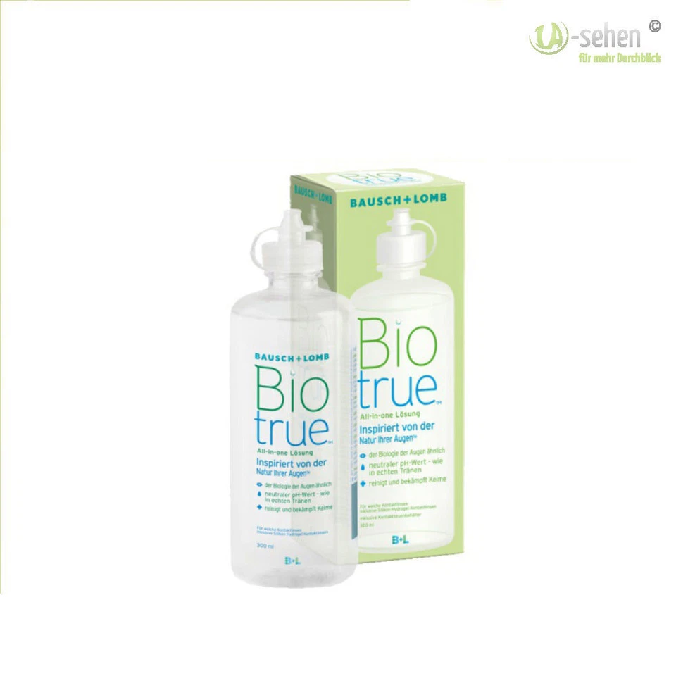 BAUSCH & LOMB Biotrue 1x 2x 3x 4x 300ml 60ml Kontaktlinsen All in One Pflegemittel Bausch&Lomb