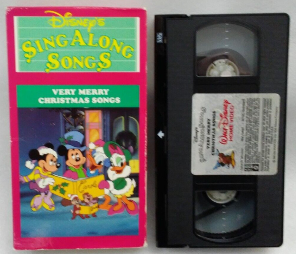 VHS Disneys Sing Along Songs - Very Merry | Grelly USA