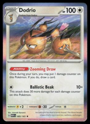 Dodrio Pokémon Card 151 - Master Ball Reverse Holo | Pokémon - Foto 9