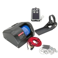 25 LBS Saltwater Boat Electric Anchor Winch With Remote Wireless Control Marine