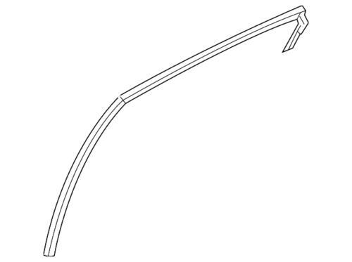 Canal de ventana para Hyundai (P/N 83540-C1000)