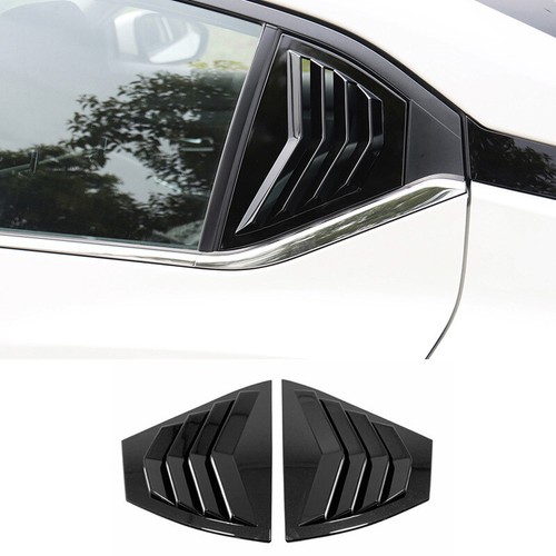 For Nissan Sentra 2020-2022 Glossy Black Side Window Louver Shutter Cover Trim - Bild 6 von 11