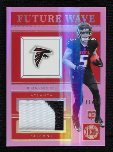 2022 Panini Encased Drake London #FWM-6