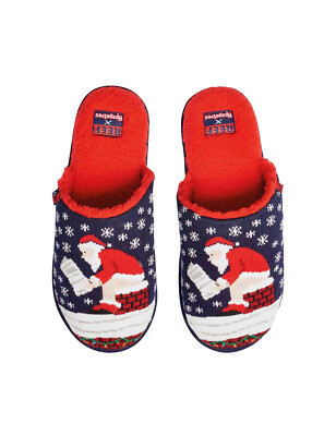Reef x Tipsy Elves Santa Log Hausschuhe festlich