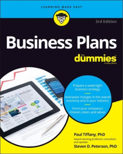 Paul Tiffany Steven D. Peterson Business Plans For Dummies (Tascabile)