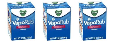 BL Vicks Vaporub Ointment 3.53oz (10698)PK OF 3