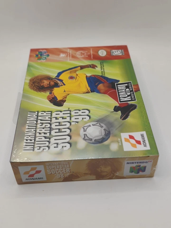 N64 Nintendo N 64 International Super Star Soccer 98 New Sealed Konami - Image 3 of 4