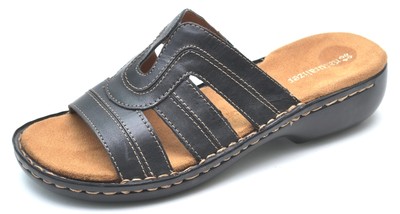 wide women's slide sandals