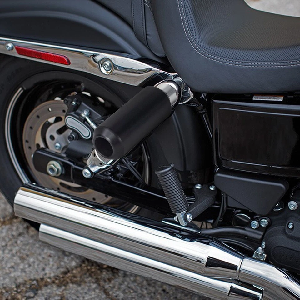 Shock Slider Frame & Crash Bar Guard Protection For Dyna Street Bob FXDBI 06-11 - Image 3 of 4