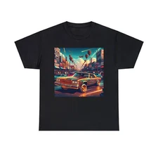 Unisex Adult T Shirt Vintage Lowrider Boulevard Cruiser Cholo Homie Car Tee