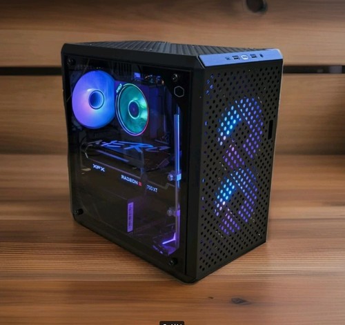 Gaming PC Windows 11 Pro XFX 12GB RX6700XT Merc Ryzen 9700X 48GB DDR5 2TB 10GB/s - Picture 2 of 16