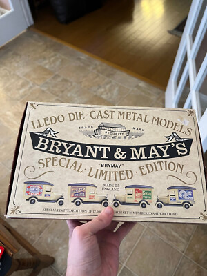 lledo die-cast metal models bryant & may's ''brymay'' special limited edition