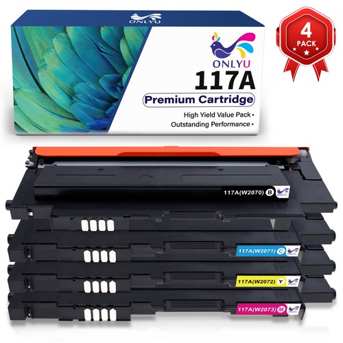 4x Toner 117A für HP Color Laser MFP 179 fwg fnw 178 nwg nw 150 nw a W2070A XXL eBay