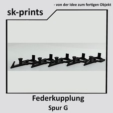 Federkupplung einzel/Set | kompatibel mit Playmobil LGB