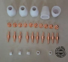 30pk PT-31 LG-40 Tip Nozzle Electrode Air Plasma Cutter CUT40 CUT50 CT312 LGK40