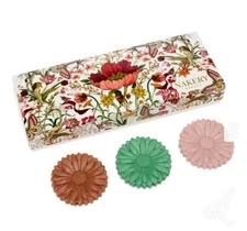 Nakery Beauty Serum Infused 3 Piece Bar Soap Collection + Gift Box NEW HOLIDAY