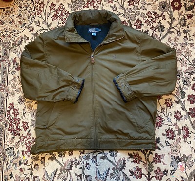 ralph lauren fleece lined jacket