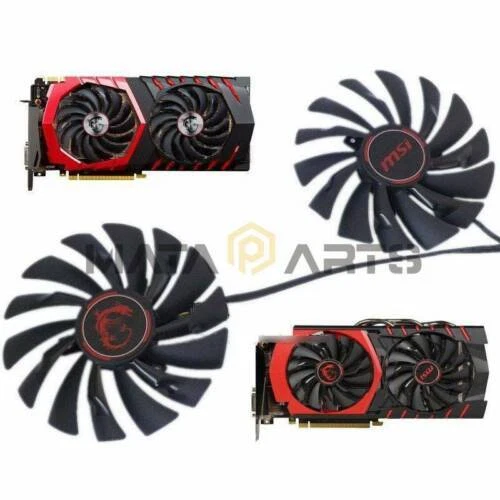 Ventilador de video de computadora MSI con disipadores de calor Equipo de refrigeración