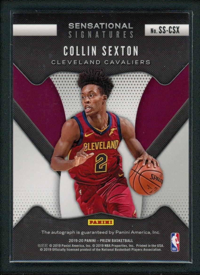 99シリ RC AUTO】COLLIN SEXTON DONRUSS Collin Sexton 18/19