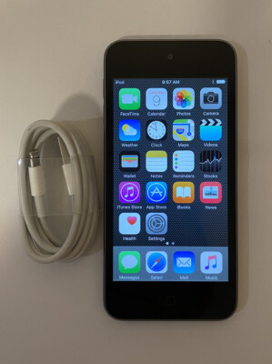 Apple iPod Touch 5th Generation Space Gray (16GB) MGG82LL/A | eBay